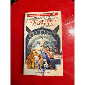 Choose Your Own Adventure #58 Statue Of Liberty Adventure Book By Ellen Kushner